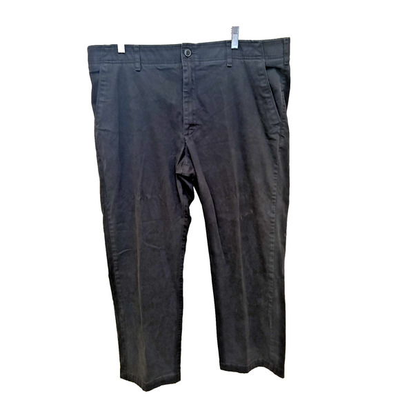 Lee Extreme Comfort Straight Fit Mens Black Pants Size 40x30 - Picture 1 of 5